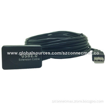 USB2.0 Active Extension Cable with Repeater 5/10/15m, AM/AF